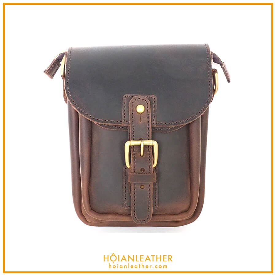 Túi da đeo chéo đựng ipad