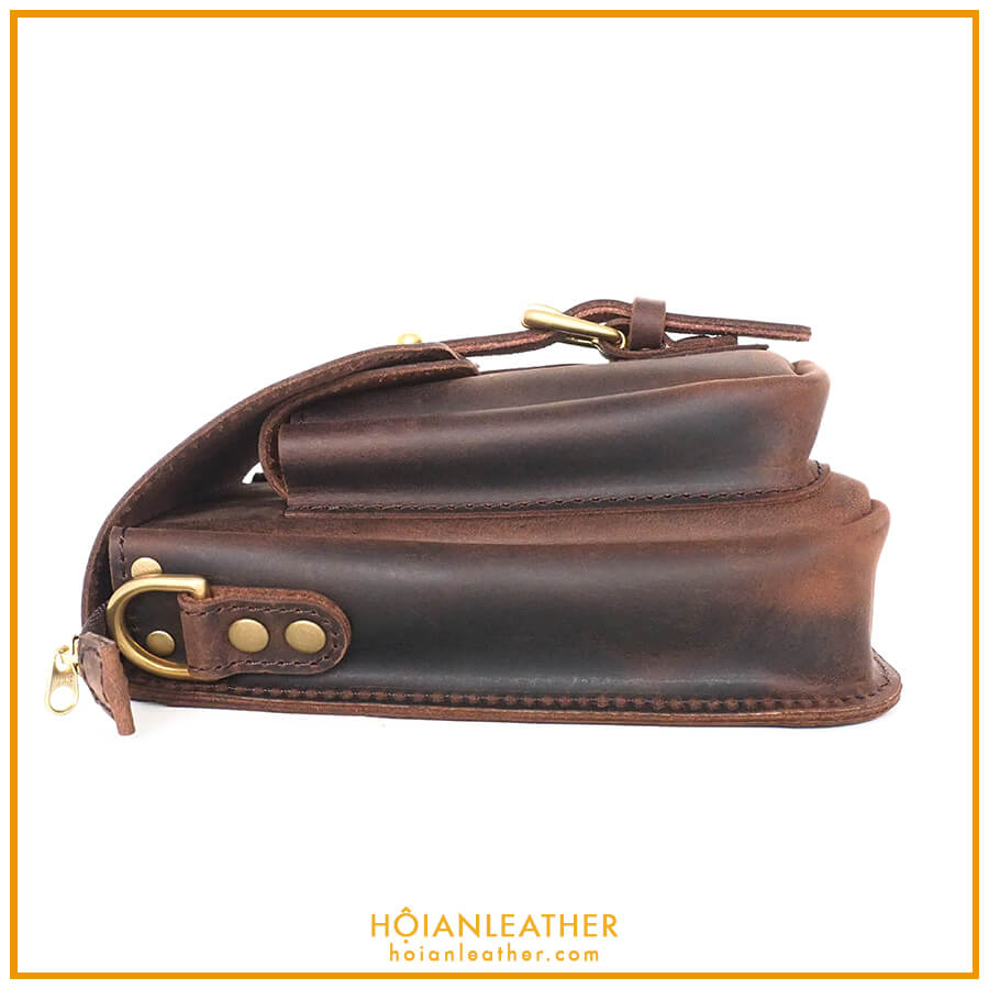 Túi da đựng ipad nam Hội An